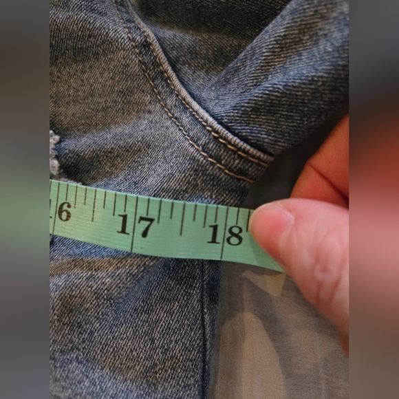 Sweet Jeans | Women's Distressed Denim Jacket - Blue, Size S - Picture 6 of 7